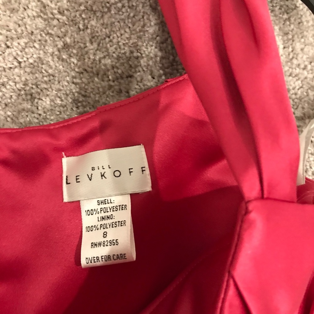 Formal satin dress - Picture 4 of 5
